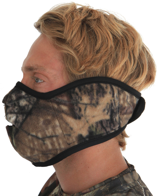 Camo Heated Heat Factory Fleece Facemask
