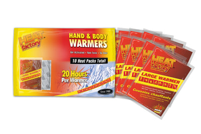 Heat Factory Hand & Body Warmer Big Pack