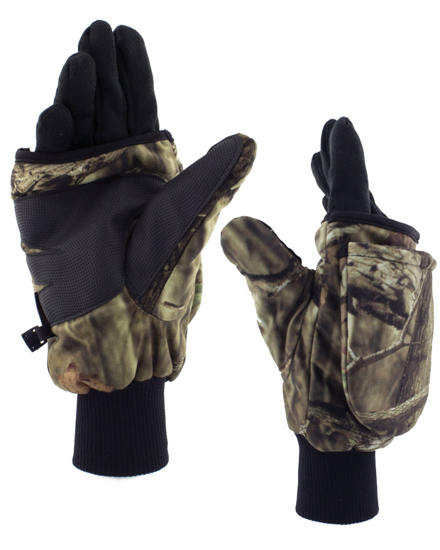 Camo Heated Pop-Top mitten/Glove