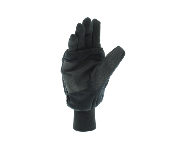 Rotating Black Pop-Top Glove with cap off